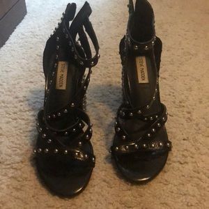 Steve Madden Fara S block heel studded sandal